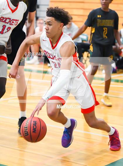 Thumbnail 3 in Peoria vs. Moon Valley (Sunnyslope Hoopsgiving Tournament)  photogallery.
