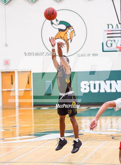 Thumbnail 3 in Peoria vs. Moon Valley (Sunnyslope Hoopsgiving Tournament)  photogallery.