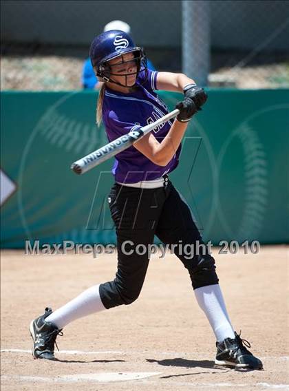 Thumbnail 2 in Santana vs University City (CIF SDS D3 Final) photogallery.