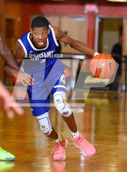 Thumbnail 3 in Prolific Prep of Napa Valley vs. Hillcrest Prep (Tarkanian Classic) photogallery.