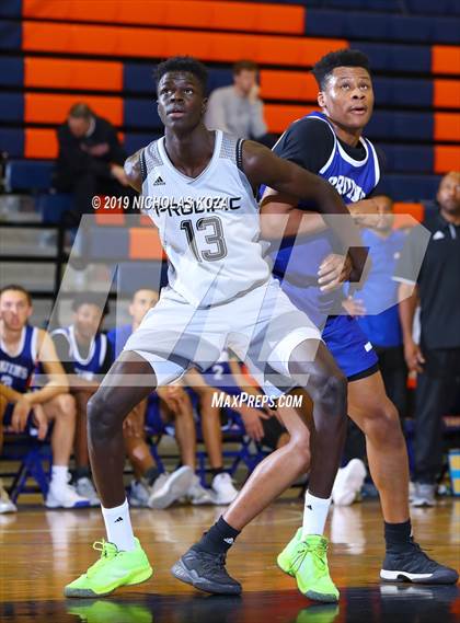 Thumbnail 2 in Prolific Prep of Napa Valley vs. Hillcrest Prep (Tarkanian Classic) photogallery.