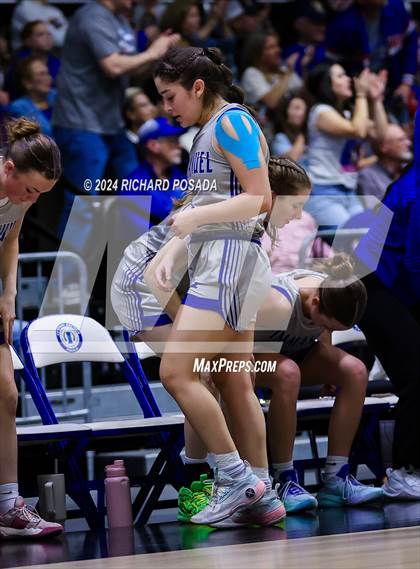 Thumbnail 2 in Immanuel vs. Mendota (CIF CS Basketball Championships D IV) photogallery.