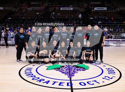 Thumbnail 2 in Immanuel vs. Mendota (CIF CS Basketball Championships D IV) photogallery.