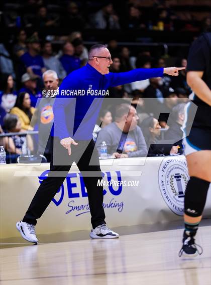 Thumbnail 1 in Immanuel vs. Mendota (CIF CS Basketball Championships D IV) photogallery.