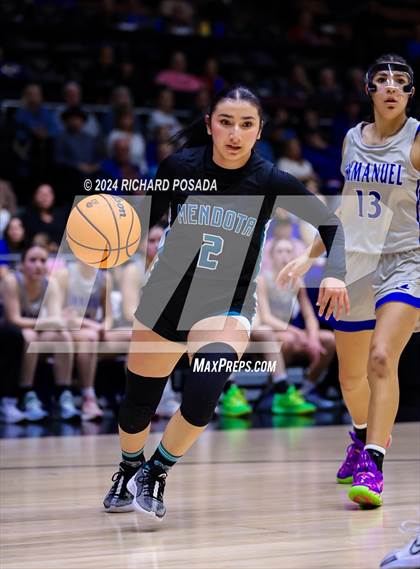Thumbnail 3 in Immanuel vs. Mendota (CIF CS Basketball Championships D IV) photogallery.