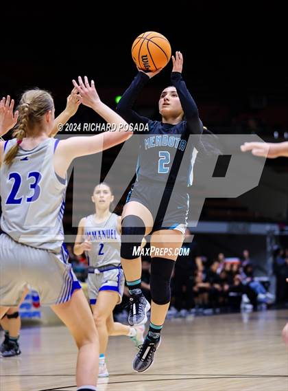 Thumbnail 1 in Immanuel vs. Mendota (CIF CS Basketball Championships D IV) photogallery.