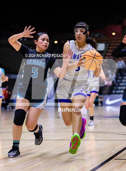 Thumbnail 2 in Immanuel vs. Mendota (CIF CS Basketball Championships D IV) photogallery.