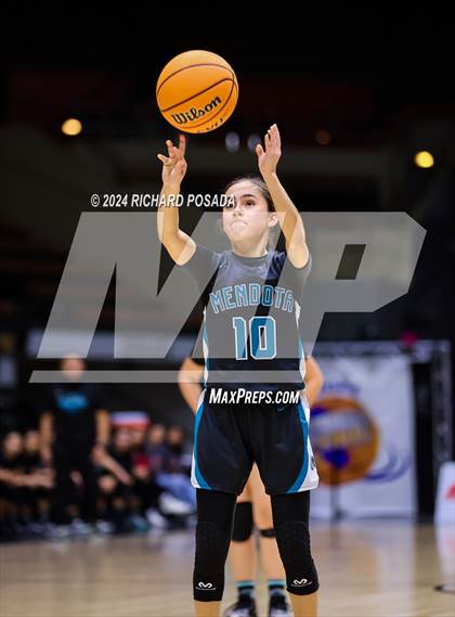 Thumbnail 2 in Immanuel vs. Mendota (CIF CS Basketball Championships D IV) photogallery.