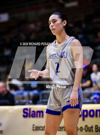 Thumbnail 3 in Immanuel vs. Mendota (CIF CS Basketball Championships D IV) photogallery.