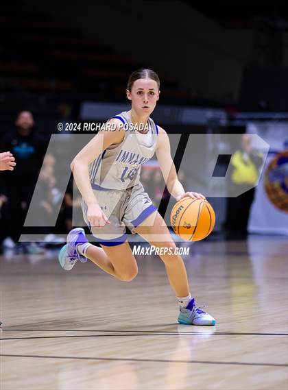 Thumbnail 2 in Immanuel vs. Mendota (CIF CS Basketball Championships D IV) photogallery.