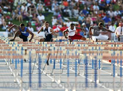 Thumbnail 2 in CIF State Track & Field Championships (Boys 110m Hurdles) photogallery.