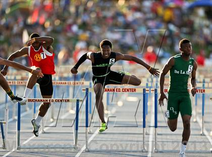 Thumbnail 2 in CIF State Track & Field Championships (Boys 110m Hurdles) photogallery.