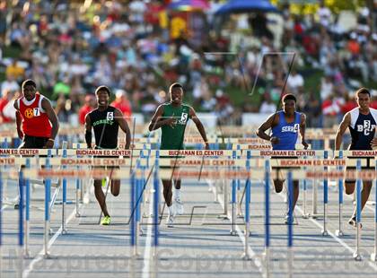 Thumbnail 1 in CIF State Track & Field Championships (Boys 110m Hurdles) photogallery.