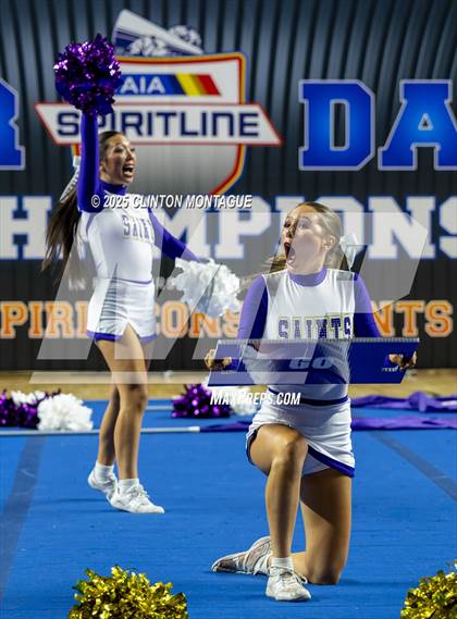 Thumbnail 3 in Notre Dame Prep - Cheer (AIA Division III Final) photogallery.