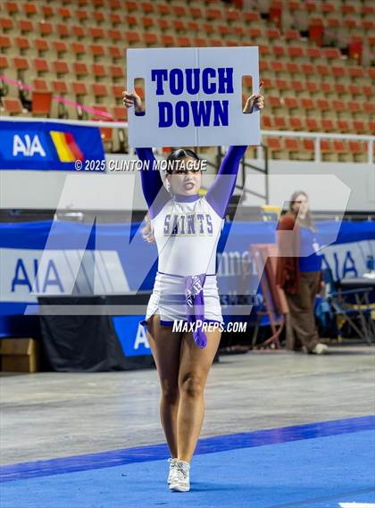 Thumbnail 3 in Notre Dame Prep - Cheer (AIA Division III Final) photogallery.