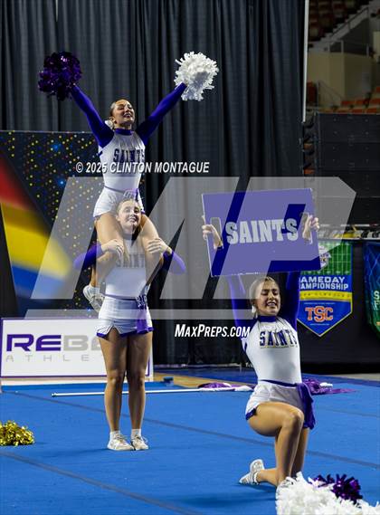 Thumbnail 2 in Notre Dame Prep - Cheer (AIA Division III Final) photogallery.