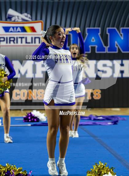 Thumbnail 1 in Notre Dame Prep - Cheer (AIA Division III Final) photogallery.