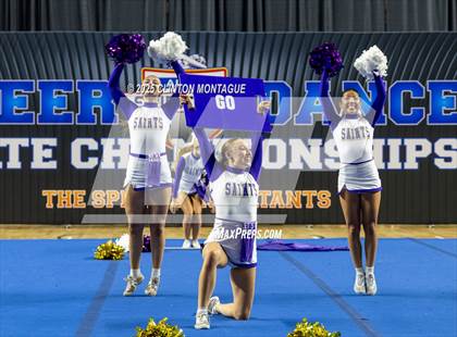 Thumbnail 1 in Notre Dame Prep - Cheer (AIA Division III Final) photogallery.