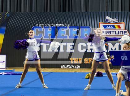 Thumbnail 3 in Notre Dame Prep - Cheer (AIA Division III Final) photogallery.