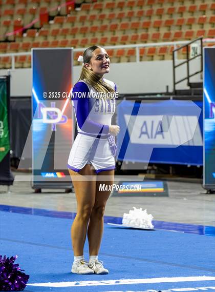 Thumbnail 1 in Notre Dame Prep - Cheer (AIA Division III Final) photogallery.