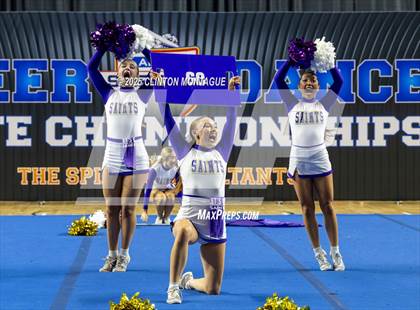 Thumbnail 2 in Notre Dame Prep - Cheer (AIA Division III Final) photogallery.