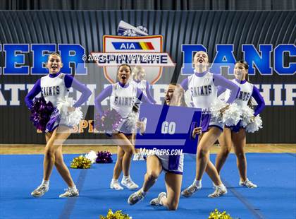 Thumbnail 3 in Notre Dame Prep - Cheer (AIA Division III Final) photogallery.