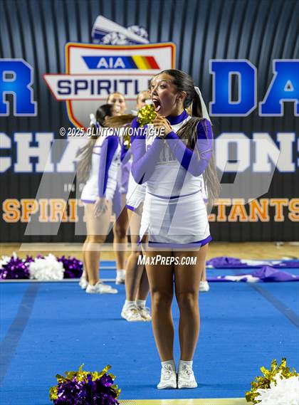 Thumbnail 3 in Notre Dame Prep - Cheer (AIA Division III Final) photogallery.