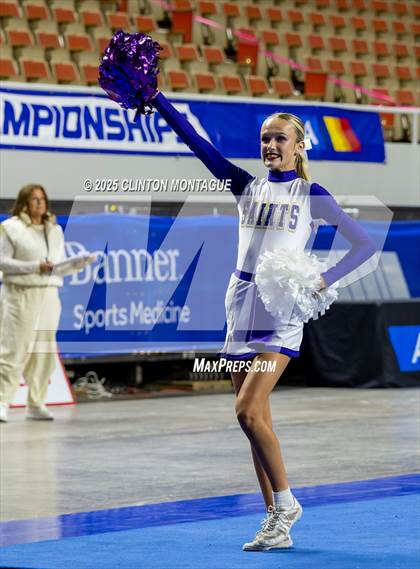 Thumbnail 3 in Notre Dame Prep - Cheer (AIA Division III Final) photogallery.