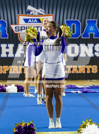 Thumbnail 2 in Notre Dame Prep - Cheer (AIA Division III Final) photogallery.