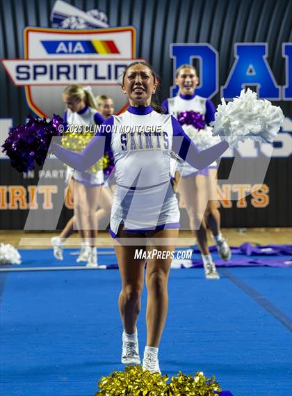 Thumbnail 2 in Notre Dame Prep - Cheer (AIA Division III Final) photogallery.