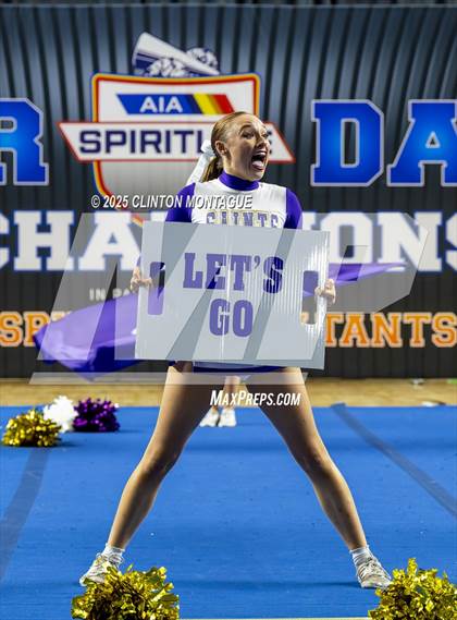 Thumbnail 1 in Notre Dame Prep - Cheer (AIA Division III Final) photogallery.