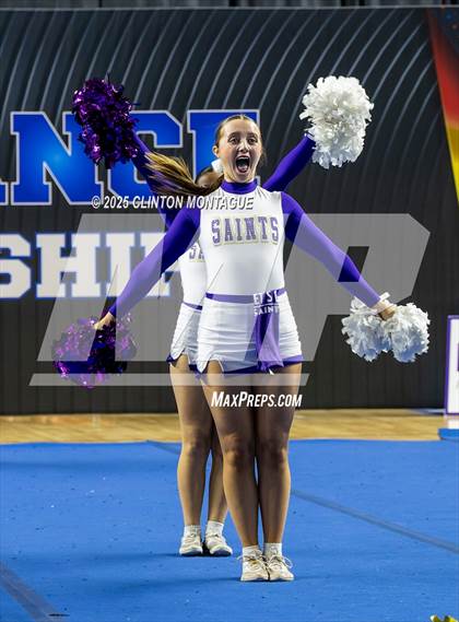 Thumbnail 1 in Notre Dame Prep - Cheer (AIA Division III Final) photogallery.