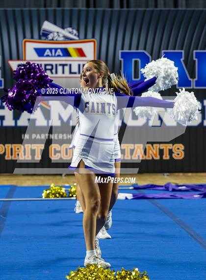Thumbnail 1 in Notre Dame Prep - Cheer (AIA Division III Final) photogallery.
