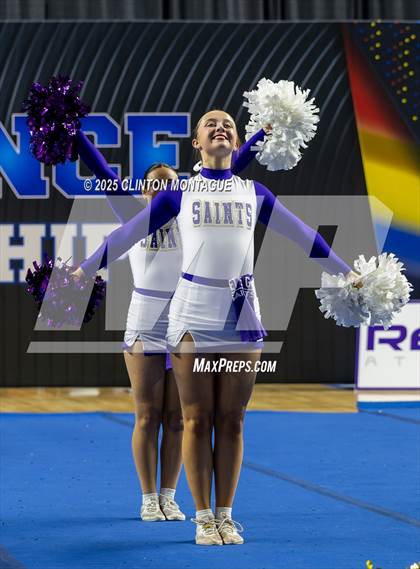 Thumbnail 3 in Notre Dame Prep - Cheer (AIA Division III Final) photogallery.
