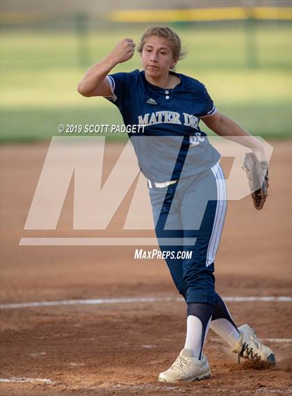 Thumbnail 3 in Mater Dei Catholic vs. Great Oak (Michelle Carew Classic) photogallery.