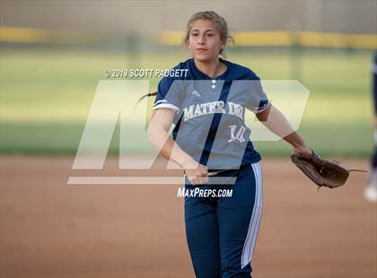 Thumbnail 3 in Mater Dei Catholic vs. Great Oak (Michelle Carew Classic) photogallery.