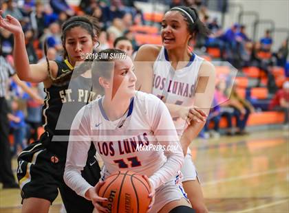 Thumbnail 1 in St. Pius X @ Los Lunas (NMAA 4A District Playoff) photogallery.