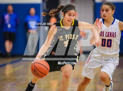Thumbnail 3 in St. Pius X @ Los Lunas (NMAA 4A District Playoff) photogallery.