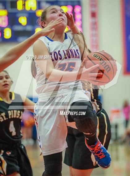 Thumbnail 1 in St. Pius X @ Los Lunas (NMAA 4A District Playoff) photogallery.