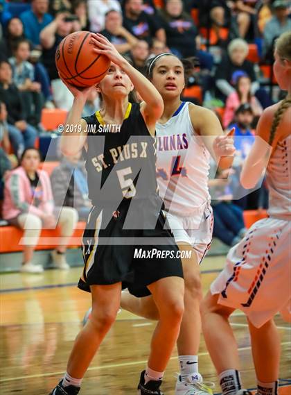 Thumbnail 3 in St. Pius X @ Los Lunas (NMAA 4A District Playoff) photogallery.