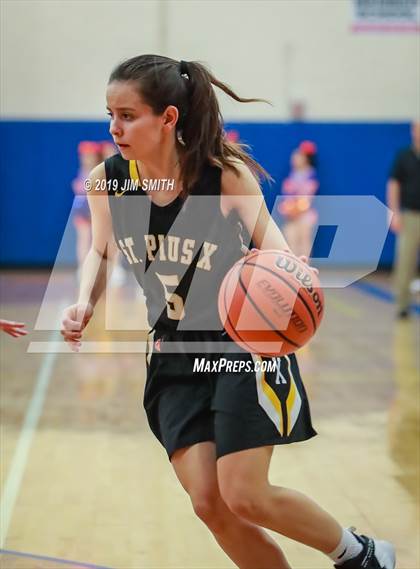 Thumbnail 2 in St. Pius X @ Los Lunas (NMAA 4A District Playoff) photogallery.