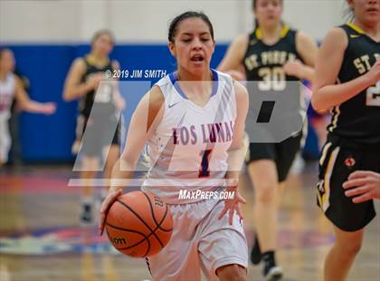 Thumbnail 3 in St. Pius X @ Los Lunas (NMAA 4A District Playoff) photogallery.