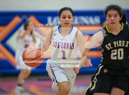 Thumbnail 1 in St. Pius X @ Los Lunas (NMAA 4A District Playoff) photogallery.