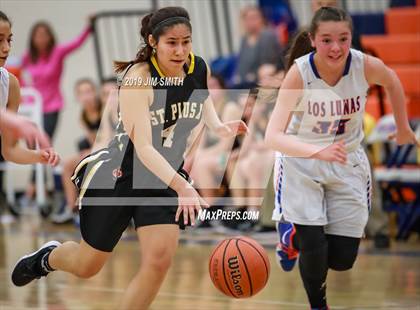 Thumbnail 1 in St. Pius X @ Los Lunas (NMAA 4A District Playoff) photogallery.