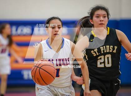 Thumbnail 1 in St. Pius X @ Los Lunas (NMAA 4A District Playoff) photogallery.