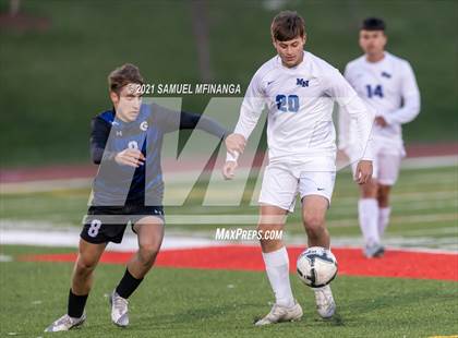Thumbnail 3 in Millard North vs. Creighton Prep photogallery.