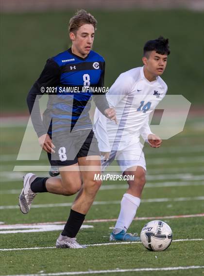 Thumbnail 3 in Millard North vs. Creighton Prep photogallery.