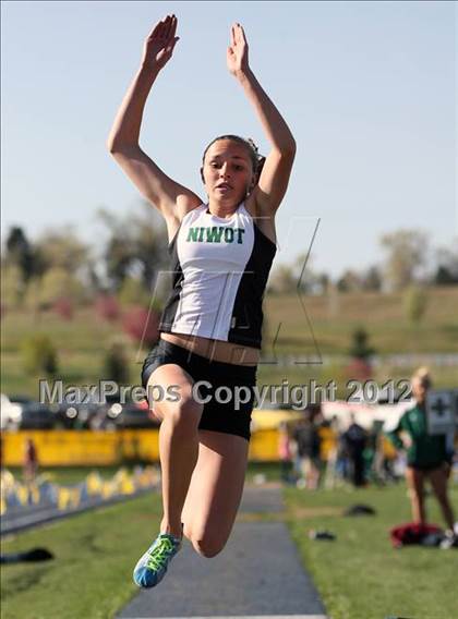 Thumbnail 1 in Mullen Runner's Roost Invitational (Girls Long Jump) photogallery.