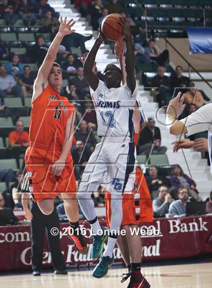 Thumbnail 2 in Bishop Grimes vs. Marlboro (NYSPHSAA Class B Semifinal) photogallery.