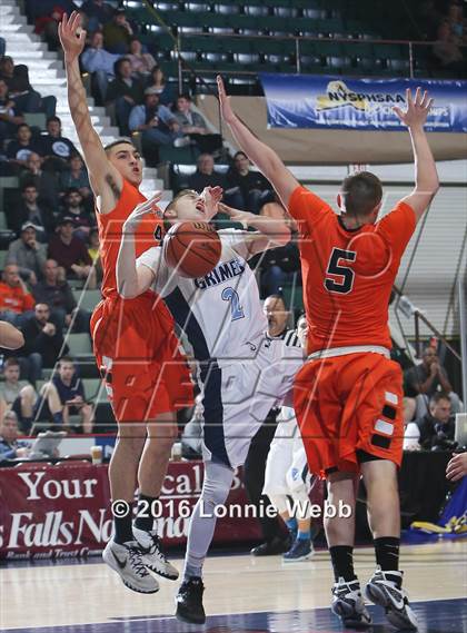 Thumbnail 3 in Bishop Grimes vs. Marlboro (NYSPHSAA Class B Semifinal) photogallery.